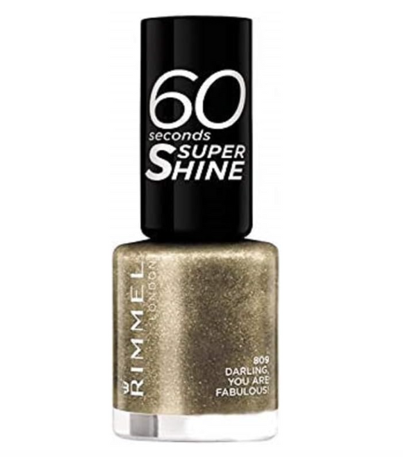Rimmel 60 Seconds Super Shine Nail Polish 809 Darling You Are Fabulous
