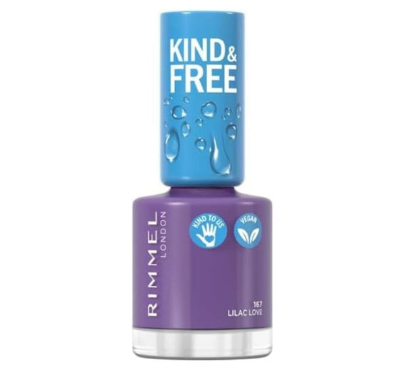 Rimmel London Kind & Free Nail Polish 167 Lilac Love