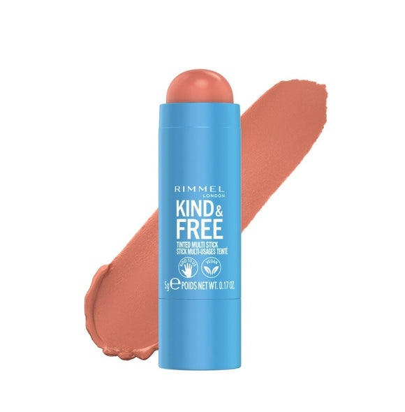 Rimmel London Kind & Free Tinted Multi Stick Blush & Lipstick 002 Peachy Cheeks
