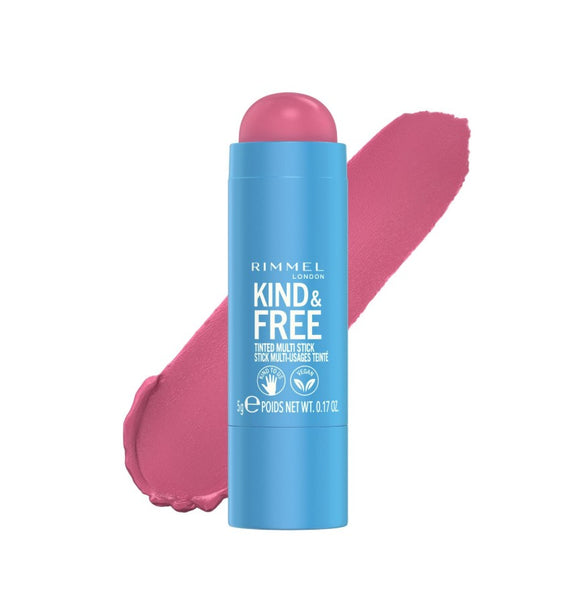 Rimmel London Kind & Free Tinted Multi Stick Blush & Lipstick 003 Pink Heat