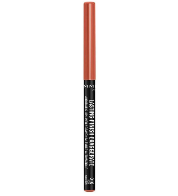 Rimmel London Lasting Finish Exaggerate Automatic Lip Liner 018 Rose Addiction
