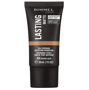 Rimmel London Lasting Matte Foundation 400 Natural Beige