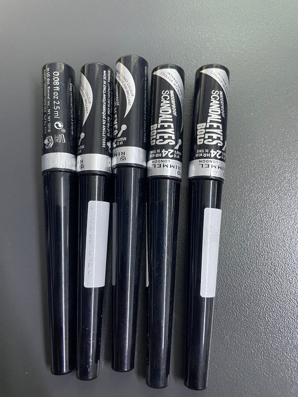 Rimmel London Scandaleyes Bold Waterproof Liquid Eyeliner *See Description*