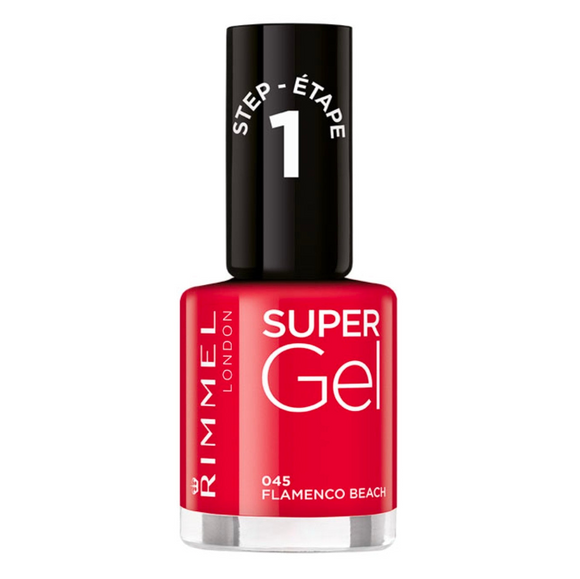 Rimmel London Super Gel Nail Polish 045 Flamenco Beach