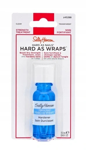 Sally Hansen Hard As Wraps Nail Hardener Treatment Clear