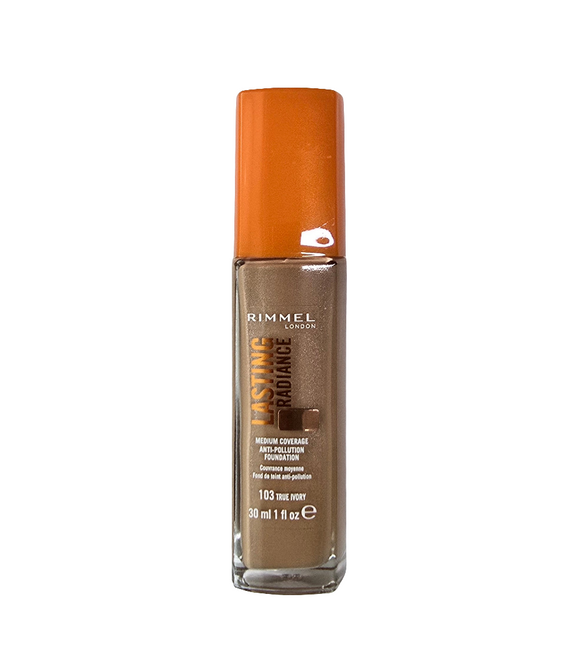 Rimmel Lasting Radiance Anti Pollution Foundation 103 True Ivory