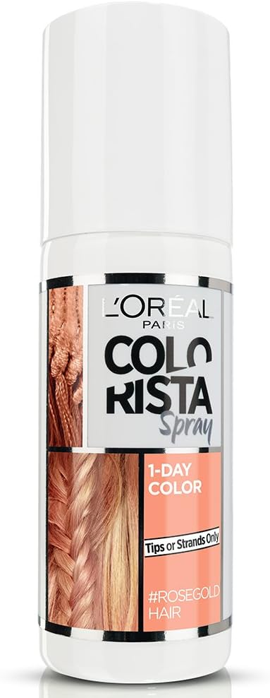 L'Oréal Paris Hair Colorista Spray 1-Day Color Rose Gold