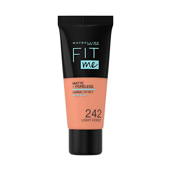 Maybelline Fit Me Foundation Matte & Poreless 242 Light Honey