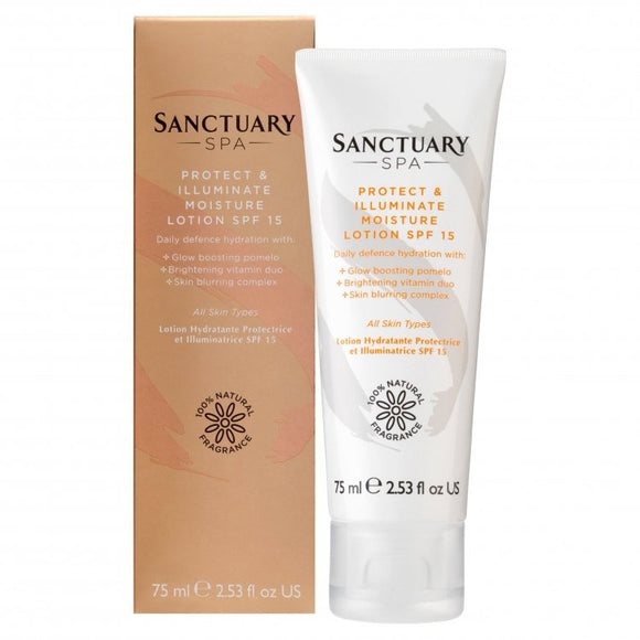 Sanctuary Spa Protect & Illuminate Moisture Lotion 75ml