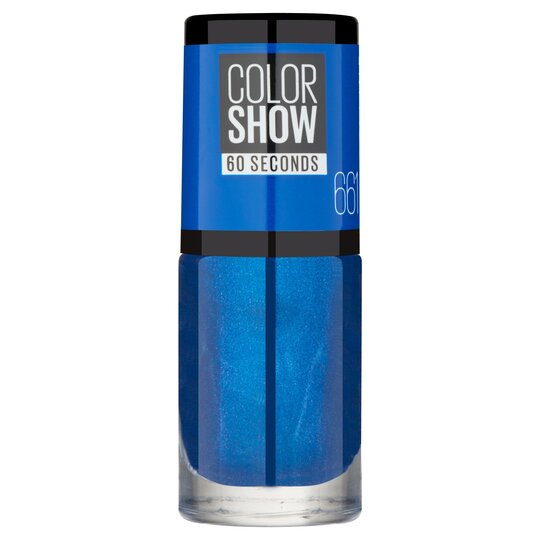Maybelline Color Show 60 Seconds Nail Polish 661 Ocean Blue