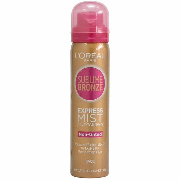 L'Oreal Sublime Bronze Express Mist Self Tanning For Face