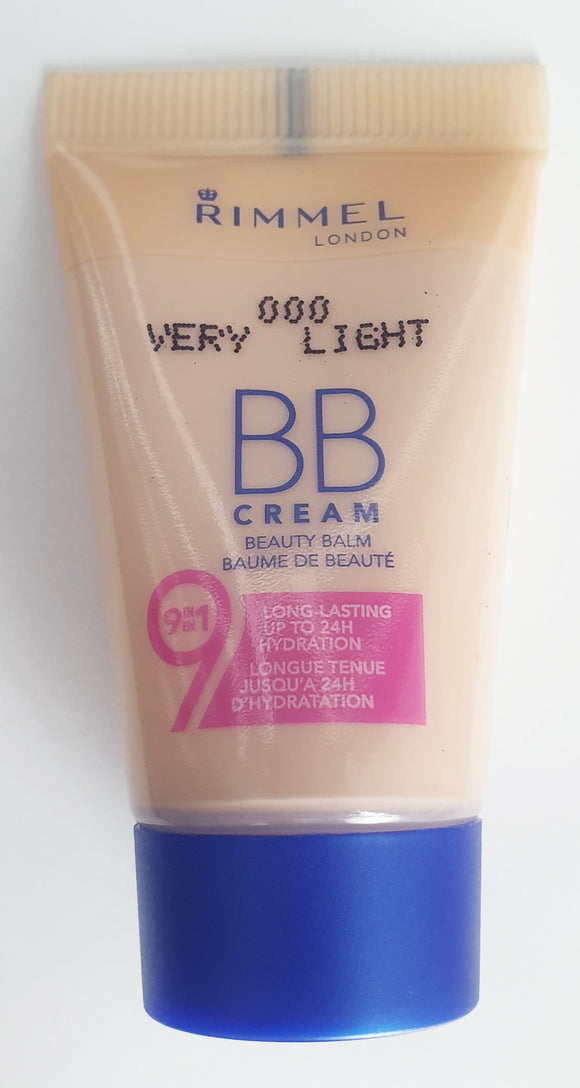 Rimmel London BB Cream 000 Very Light Tester