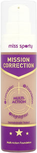 Miss Sporty Mission Correction Foundation 003 Medium Pack Of 3 - Very Cosmetics