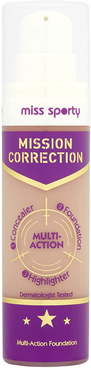 Miss Sporty Mission Correction Foundation 003 Medium Pack Of 3 - Very Cosmetics