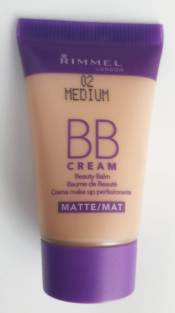 Rimmel London BB Cream Matte 02 Medium Tester