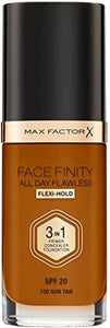Max Factor Facefinity All Day Flawless Foundation 100 Sun Tan