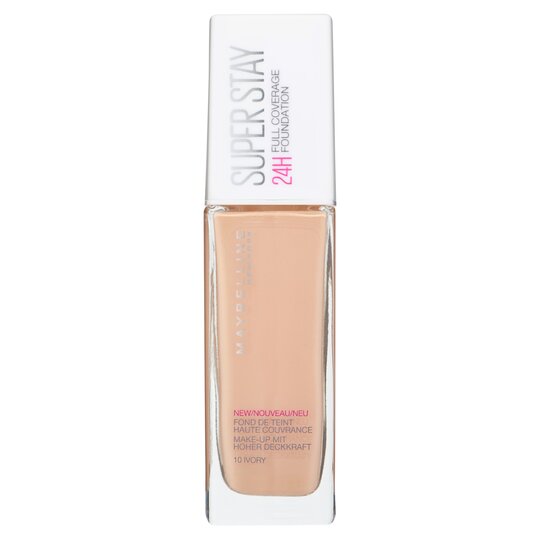 Maybelline Superstay 24HR Foundation 10 Ivory