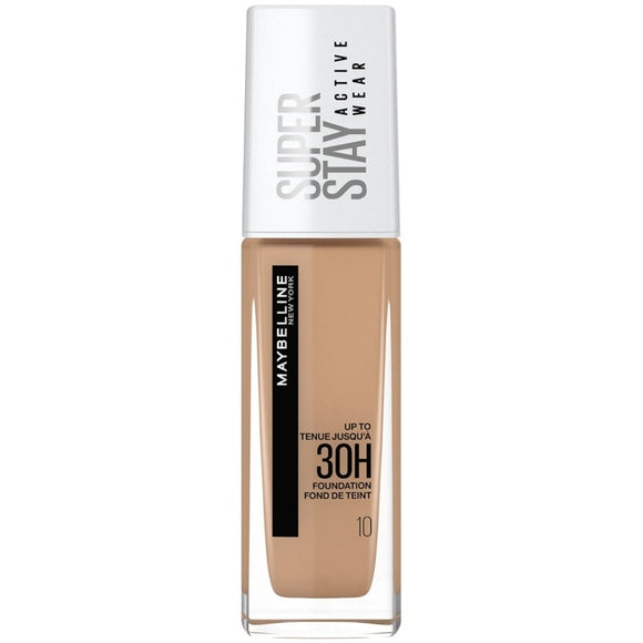 Maybelline Super Stay Active Wear 30 Hour Foundation 10 Ivory