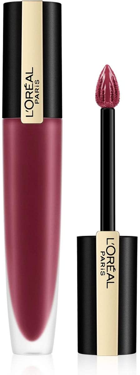 L'Oreal Paris Rouge Signature Matte Liquid Lipstick 103 I Enjoy Pack Of 3 - Very Cosmetics