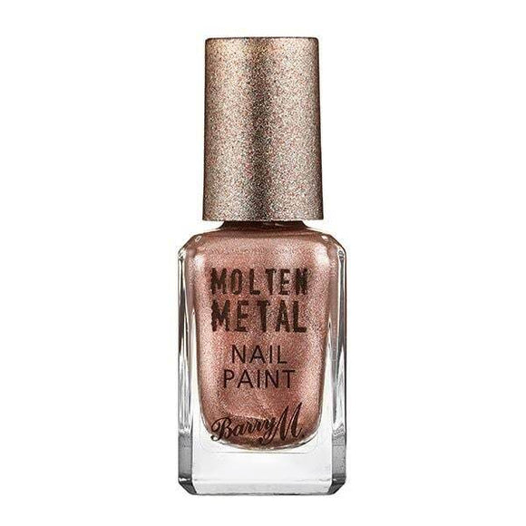Barry M Molten Metal Nail Polish Pink Ice