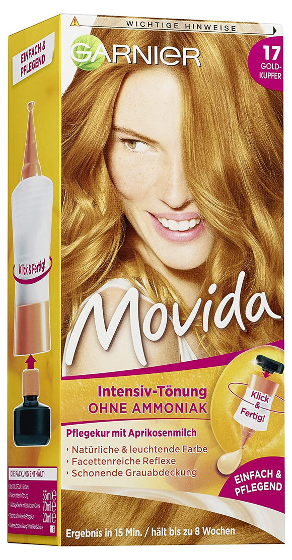 Garnier Movida Hair Colour 17 Gold Copper