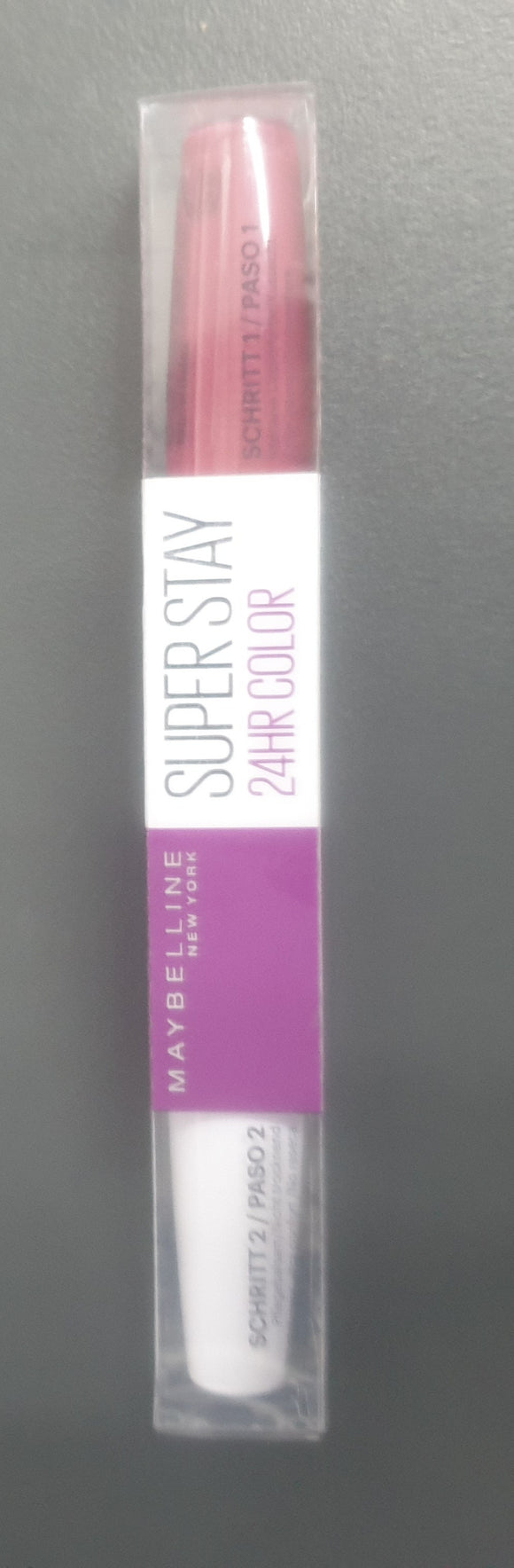 Maybelline Superstay 24HR Dual Ended Lipstick 830 Rich Ruby *Boxed*
