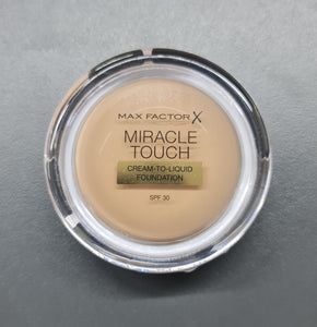 Max Factor Miracle Touch Foundation 078 Sand Beige