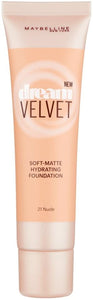 Maybelline Dream Velvet Soft Matte Foundation 21 Nude