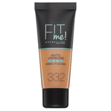 Maybelline Fit Me Foundation Matte & Poreless 332 Golden Caramel