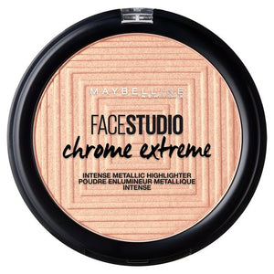 Maybelline Face Studio Chrome Extreme Highlighter 350 Molten Rose Gold