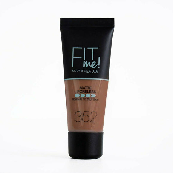 Maybelline Fit Me Foundation Matte & Poreless 352 Truffle Cacao