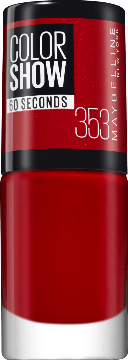 Maybelline Color Show 60 Seconds Nail Polish 353 Red