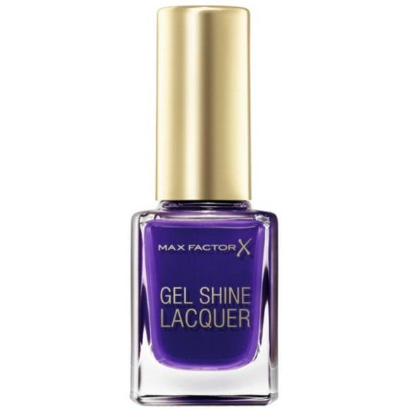 Max Factor Gel Shine Lacquer Nail Polish 35 Lacquered Violet