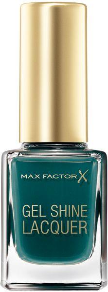 Max Factor Gel Shine Lacquer Nail Polish 45 Gleaaming Teal