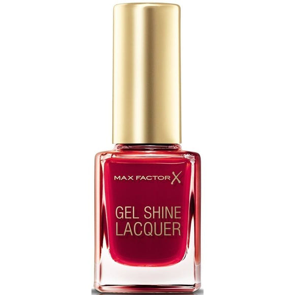 Max Factor Gel Shine Lacquer Nail Polish 50 Radiant Ruby