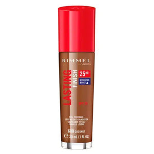 Rimmel London Lasting Finish Foundation 600 Warm Coconut