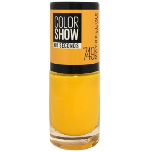 Maybelline Color Show 60 Seconds Nail Polish 749 Electric Yellow