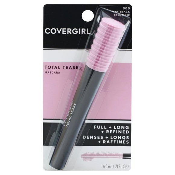 CoverGirl Mascara Total Tease 800 Very Black