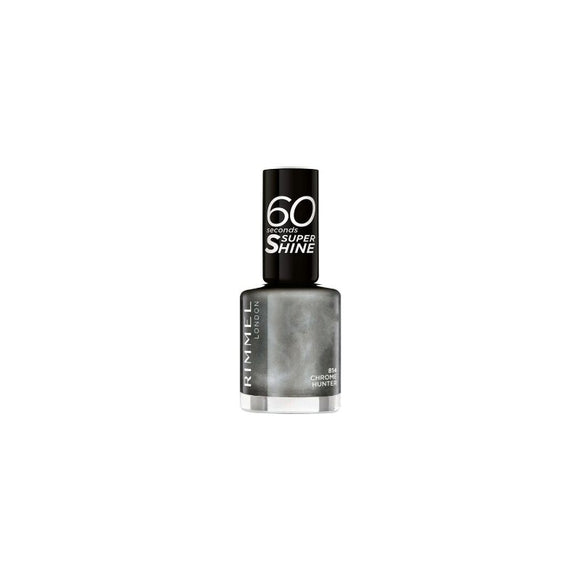 Rimmel London 60 Seconds Super Shine Nail Polish 814 Chrome Hunter