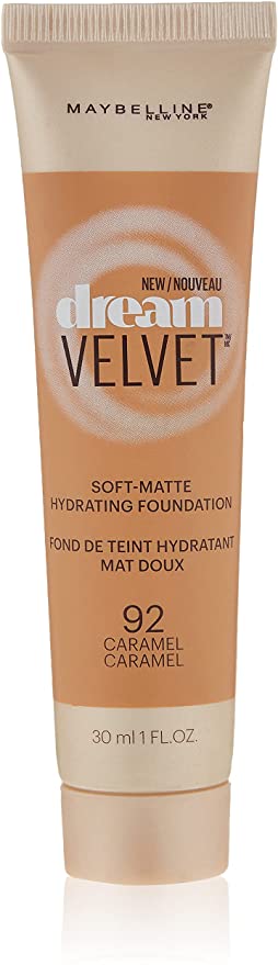 Maybelline Dream Velvet Soft Matte Foundation 92 Caramel