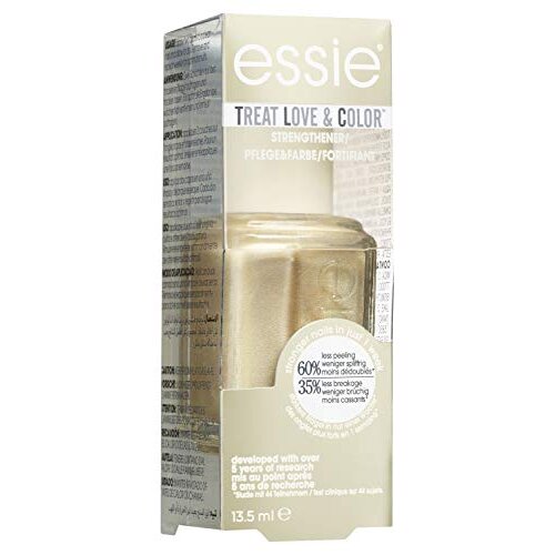 Essie Treat Love & Color Strengthener Nail Polish 151 Glow The Distance Metallic