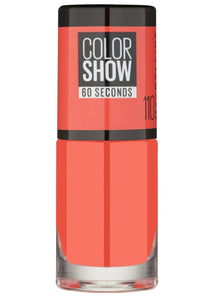 Maybelline Color Show 60 Seconds Nail Polish 110 Urban Coral