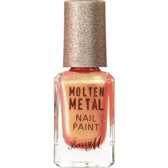 Barry M Molten Metal Nail Polish Peachy Feels