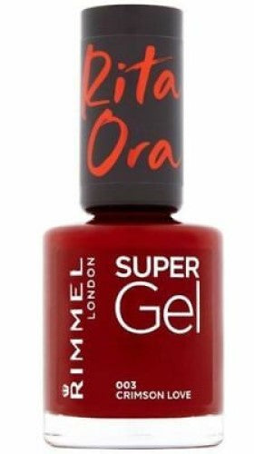 Rimmel Lasting Finish Lipstick Von Rita Ora - 003 Crimson Love, Intensives Rot, Bis Zu 8 Stunden Haltbar