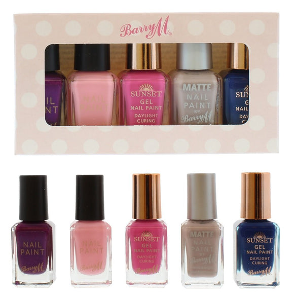 Barry M Nail Polish Gift Set Of 5 - Very Cosmetics