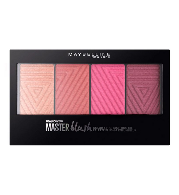 Maybelline New Master Blush Color And Highlighting Kit Palette