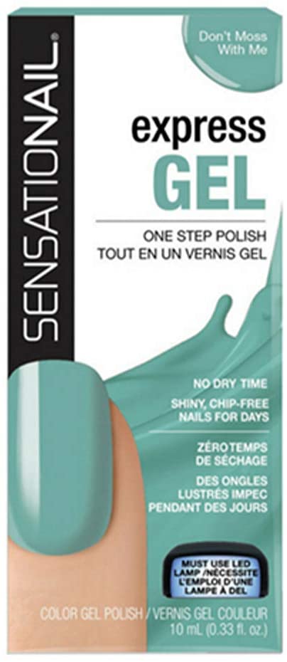 SensatioNail Express Gel Nail Polish Don't Moss With Me Pack Of 2 - Very Cosmetics