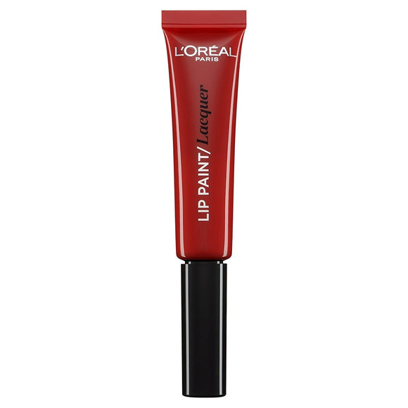 L'Oreal Paris Infallible Lip Paint Lacequer 105 Red Fiction Pack Of 3 - Very Cosmetics