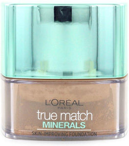 L'Oreal True Match Minerals Powder Foundation 8.N Cappuccino Pack Of 3 - Very Cosmetics