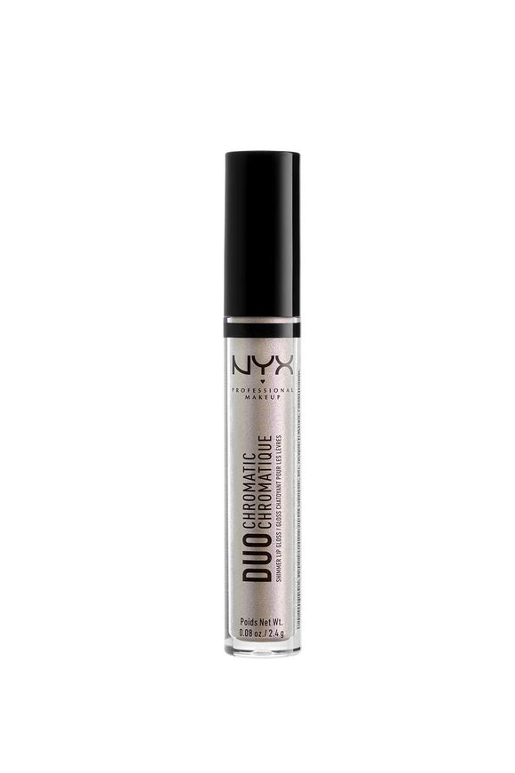 NYX Duo Chromatic Shimmer Lip Gloss 02 Crushing It Pack Of 3 - Very Cosmetics